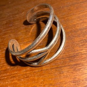 Lucky brand peace cuff bracelet